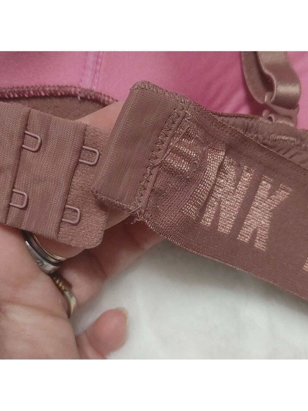 PINK by VS Wear everywhere Wireless lightly lined bra size 32A Purplish Pink - Picture 6 of 9